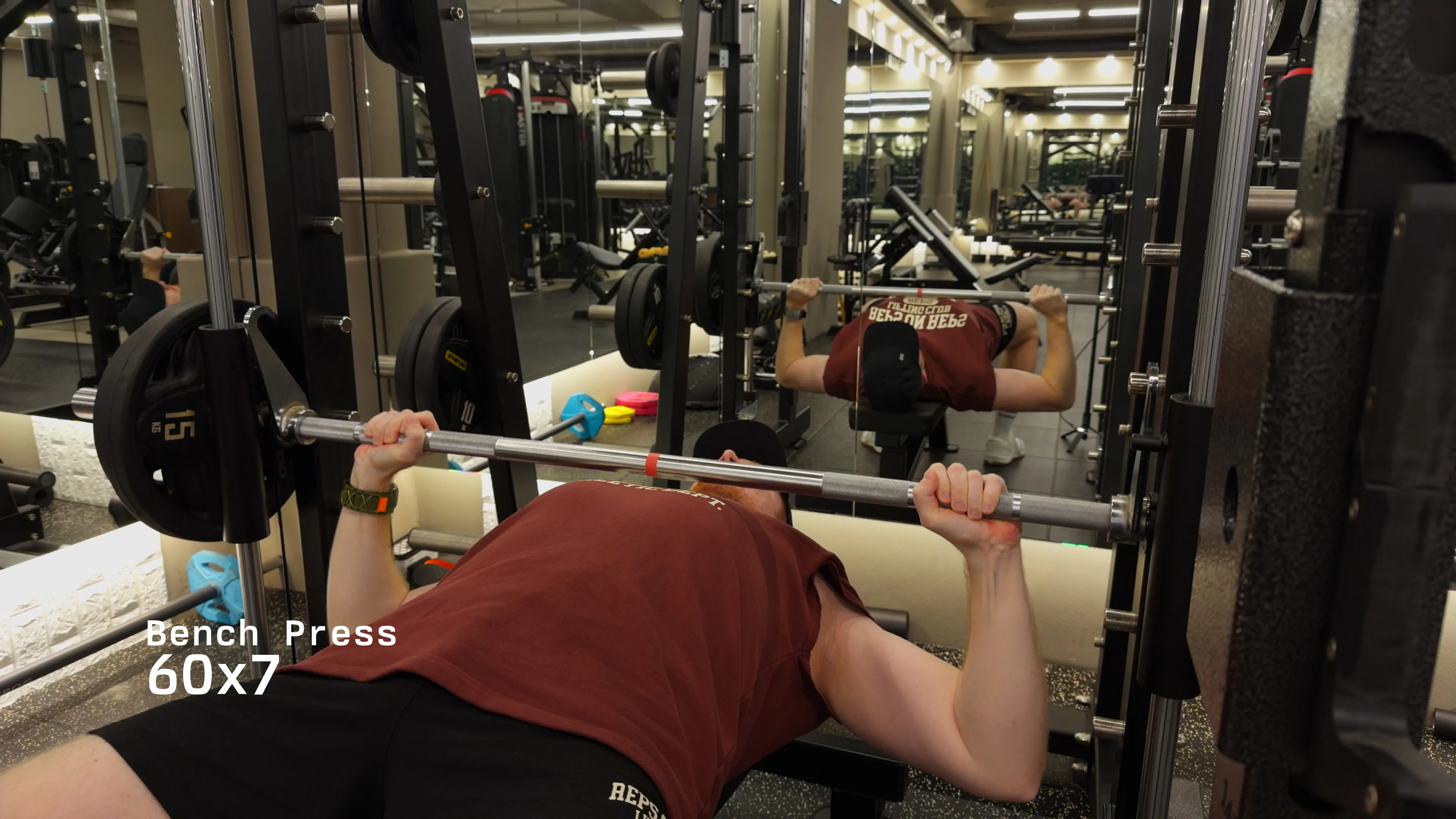 스미스 머신 벤치 프레스