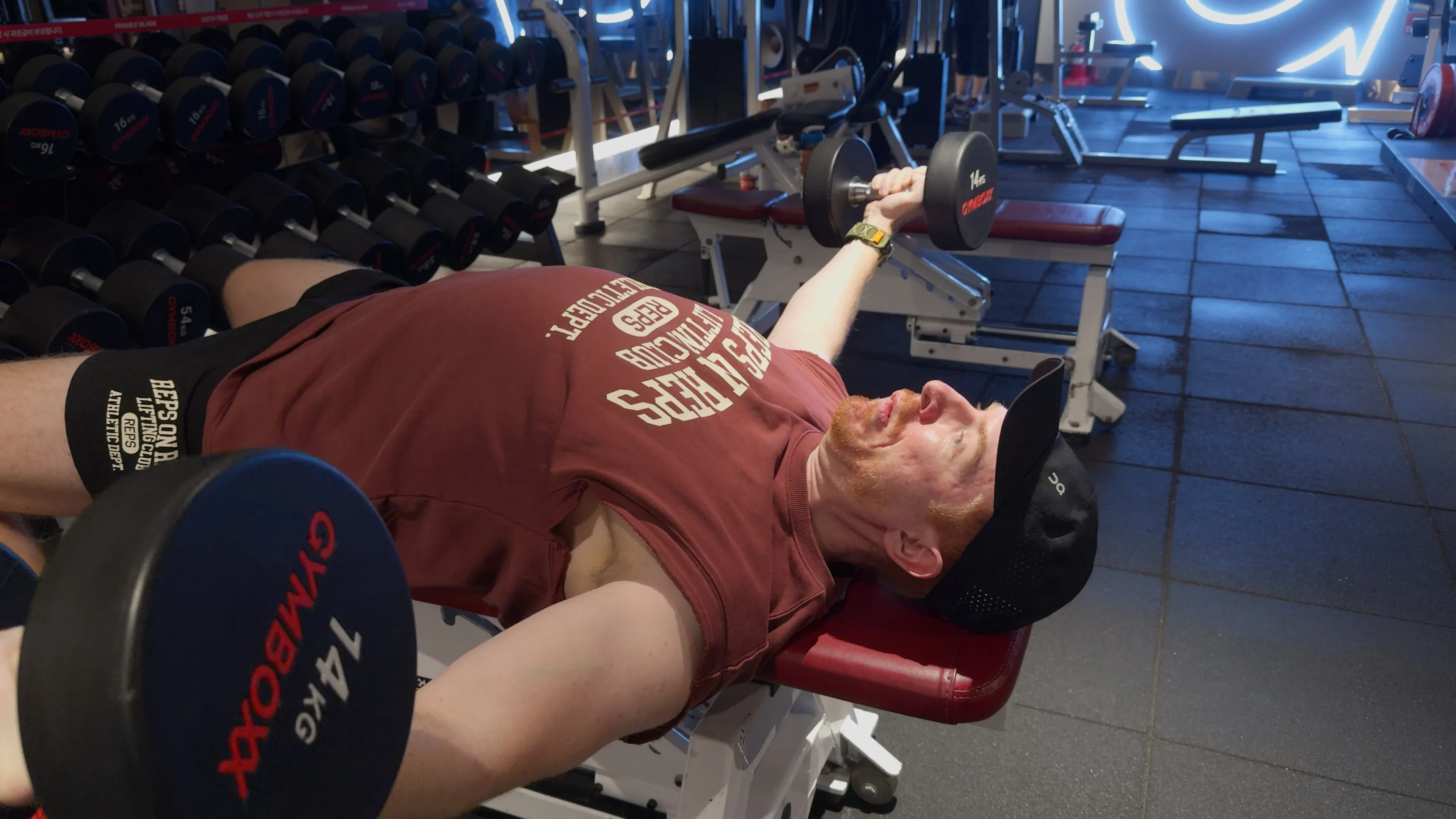 체스트 플라이 (덤벨)