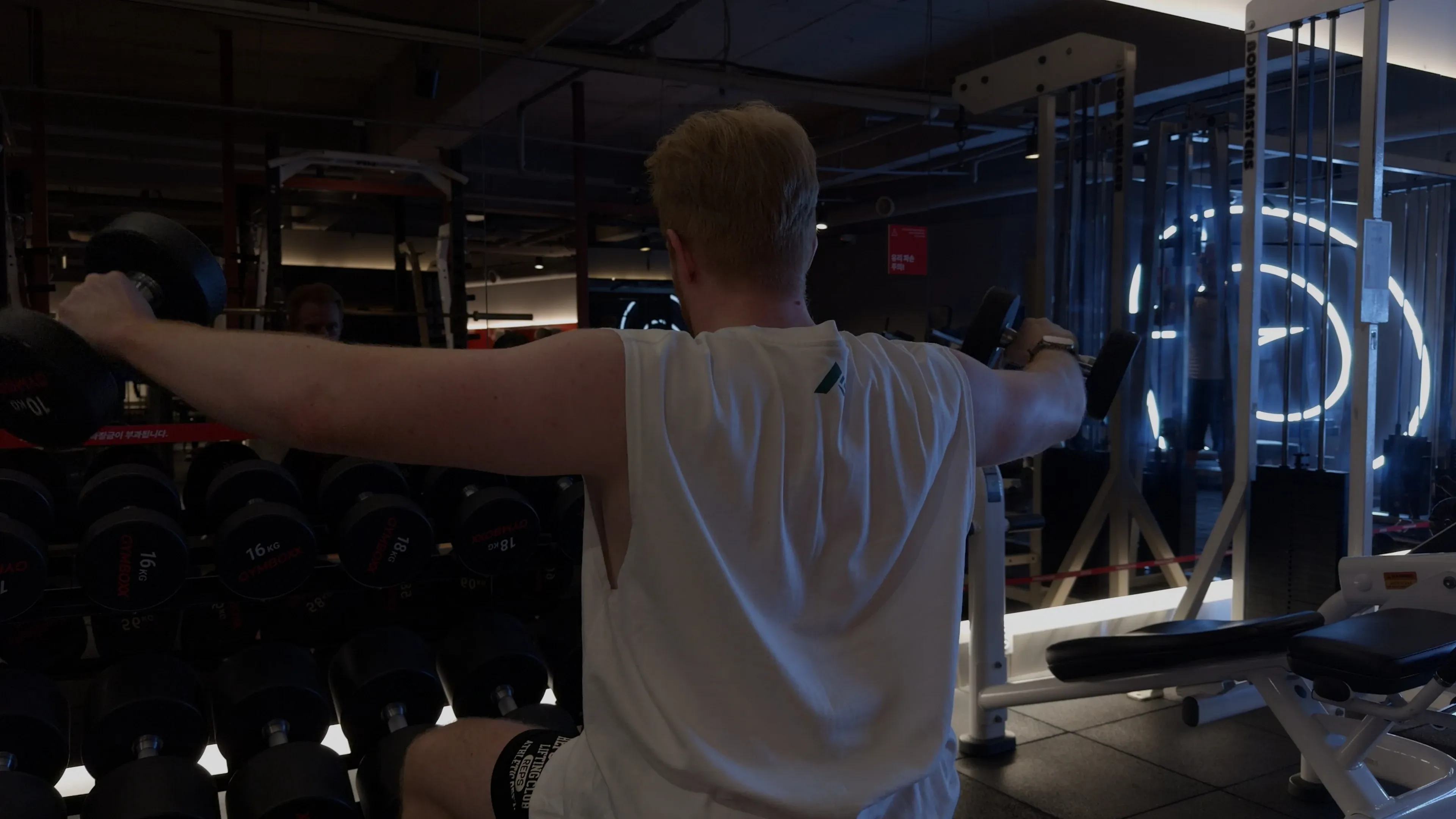 덤벨 사이드 라테랄 레이즈