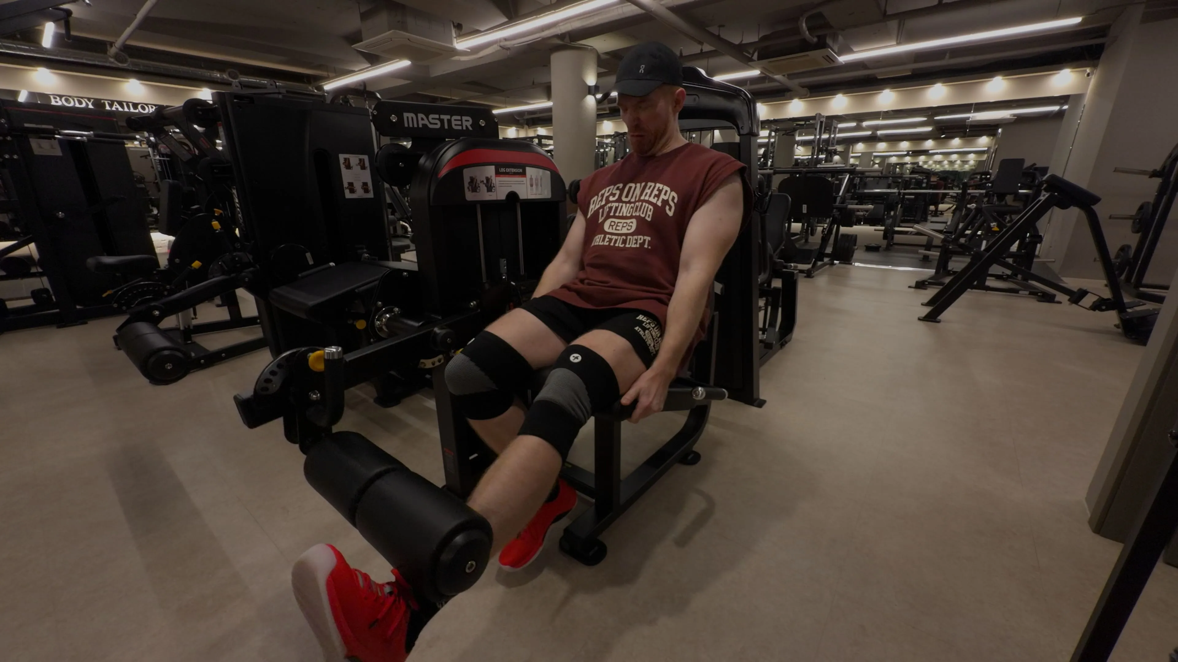 외다리 레그 익스텐션