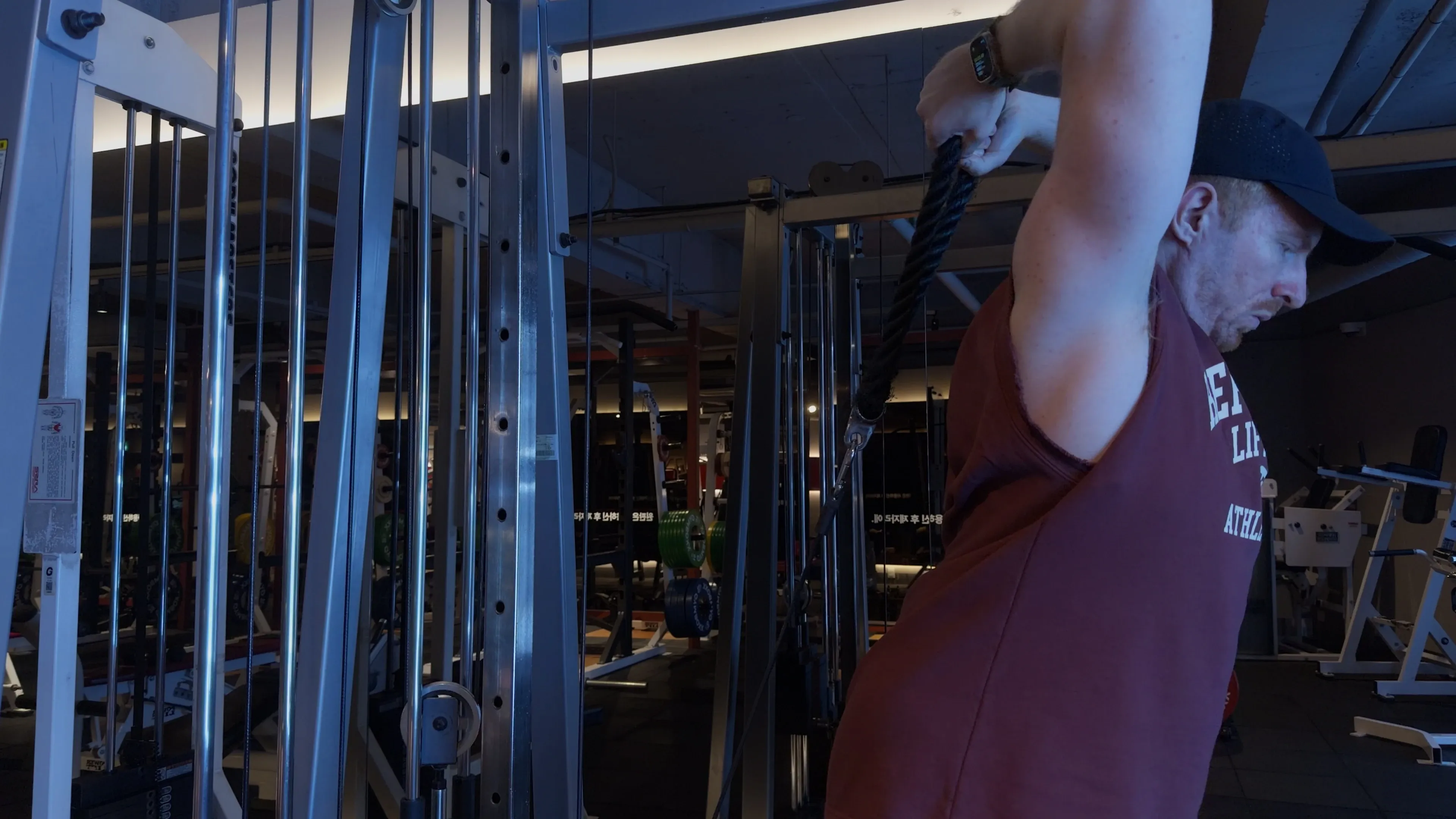 오버헤드 트라이셉스 익스텐션 (케이블)